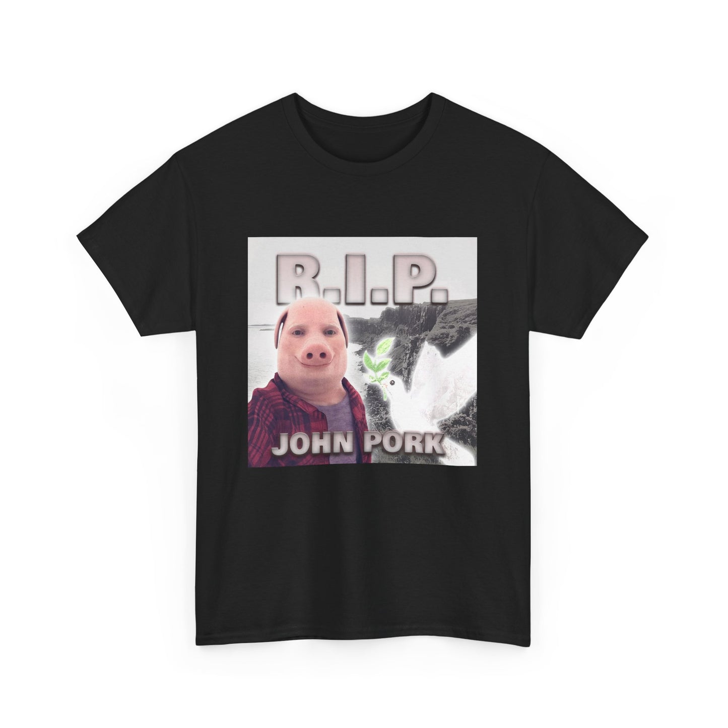 RIP John Pork Tričko